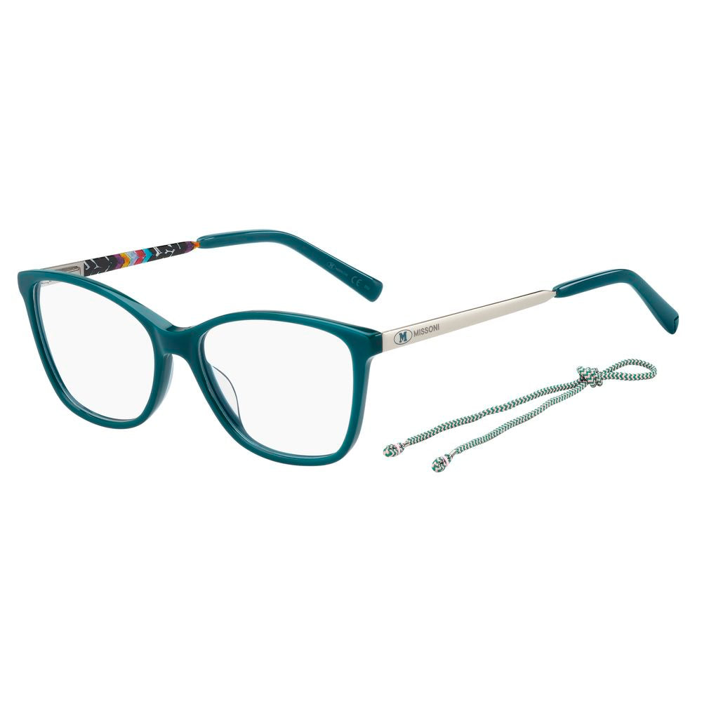 M Missoni Black Acetate Frames with Oil Color Design, Model MMI-0032-MR8, Size 54/16/145 mm