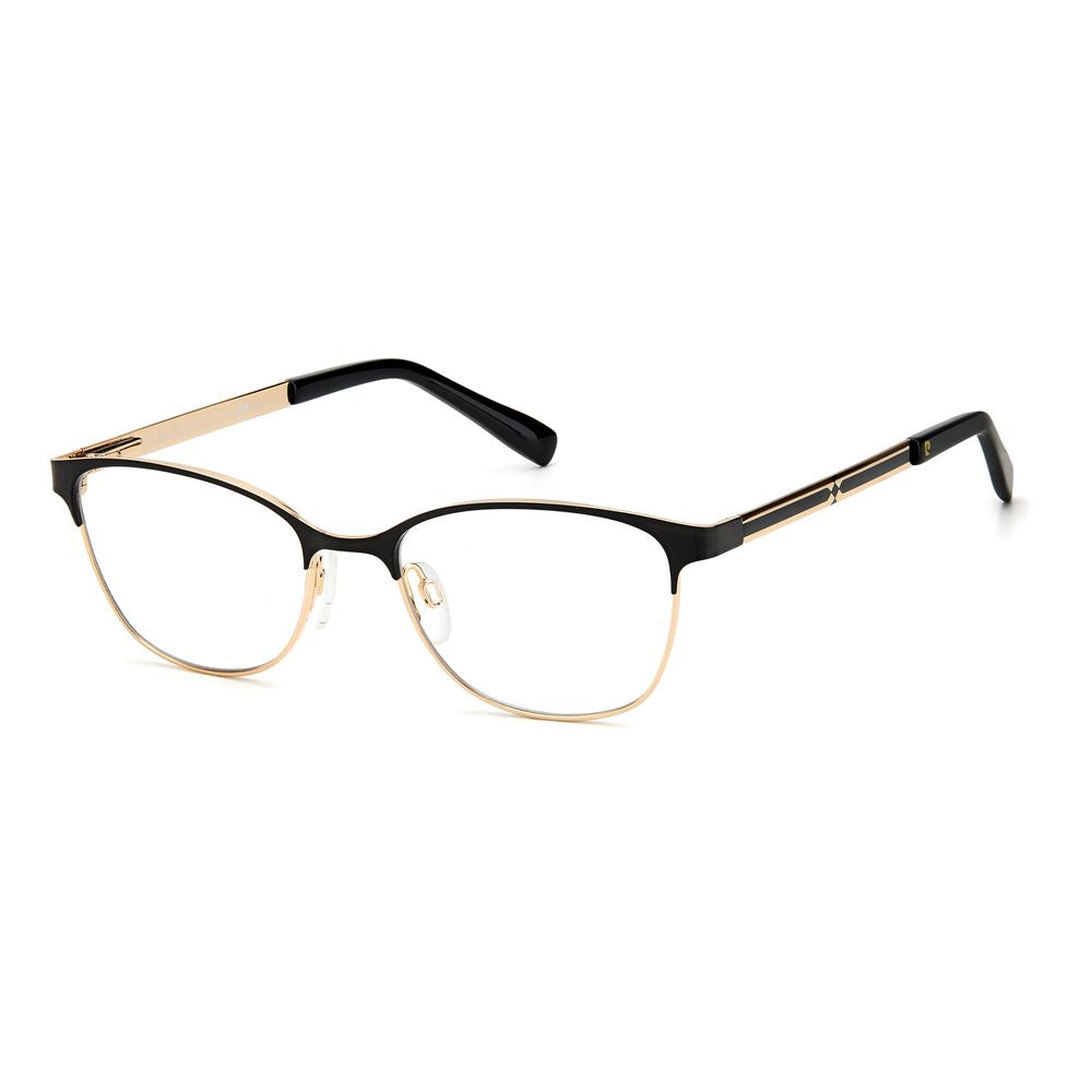 Pierre Cardin Bicolor Metal Frames in black gold with a size of 51/17/145mm, featuring elegant women's eyeglasses design.