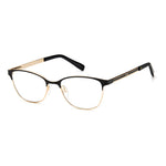 Pierre Cardin Bicolor Metal Frames in black gold with a size of 51/17/145mm, featuring elegant women's eyeglasses design.