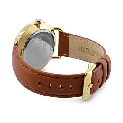 Ben Sherman Brown Leather Dress Watch