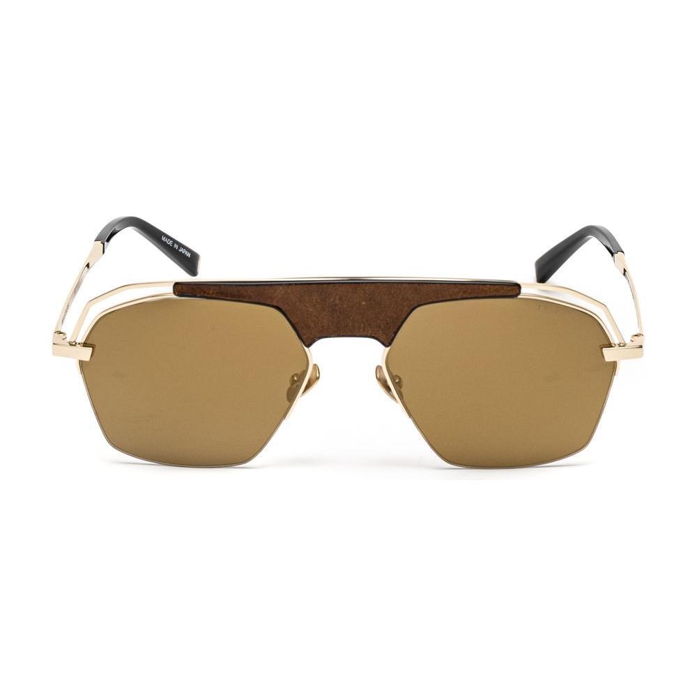 Belstaff Gold Titanium Sunglasses