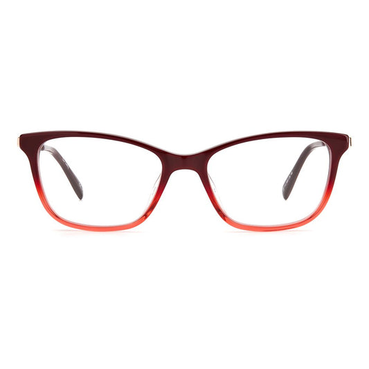Pierre Cardin Bicolor Acetate Frames P.C.-8491-L39 women's glasses in SHD burgu color, size 53/17/140 mm