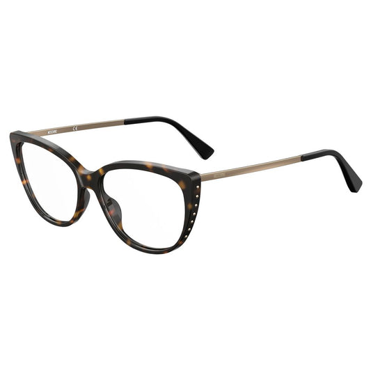Moschino Bicolor Acetate Frames for women, style MOS571-086, in HVN color with a size of 54/15/140 mm.