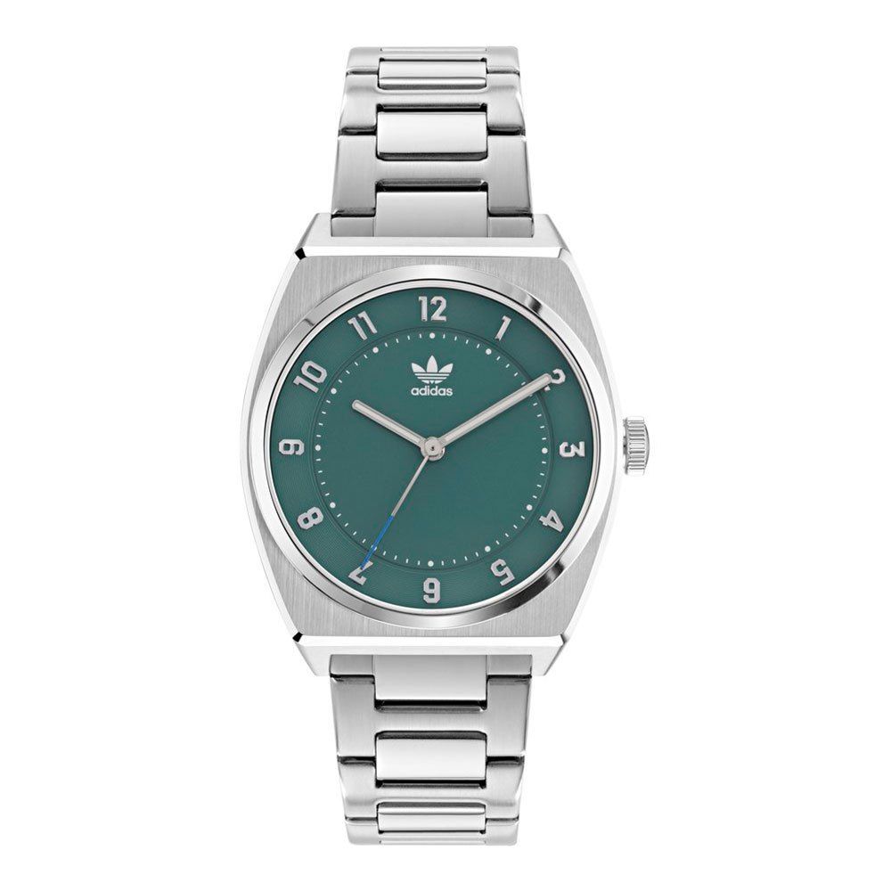 Adidas Gray Stainless Steel Dress Watch