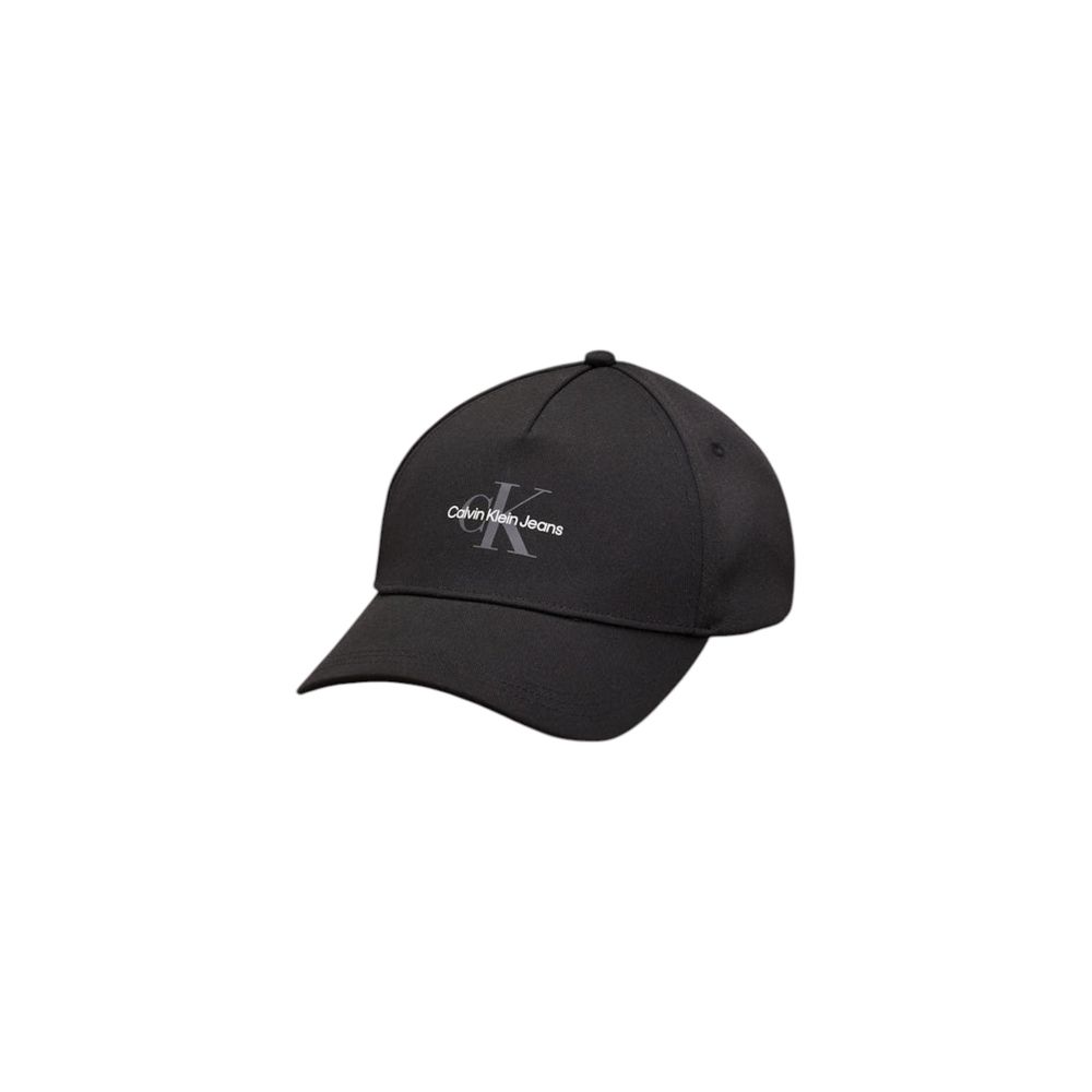 Calvin Klein Jeans Black Recycled Polyester Cap (Baseball Hat)