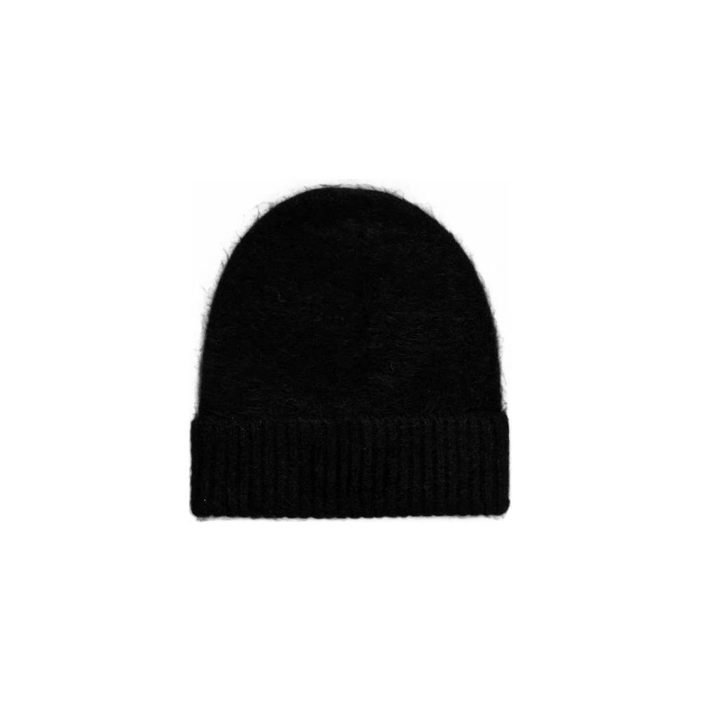 Calvin Klein Black Alpaca Leather Cap (Baseball Hat)