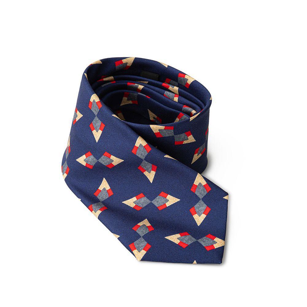 Giorgio Armani Blue Silk Ty