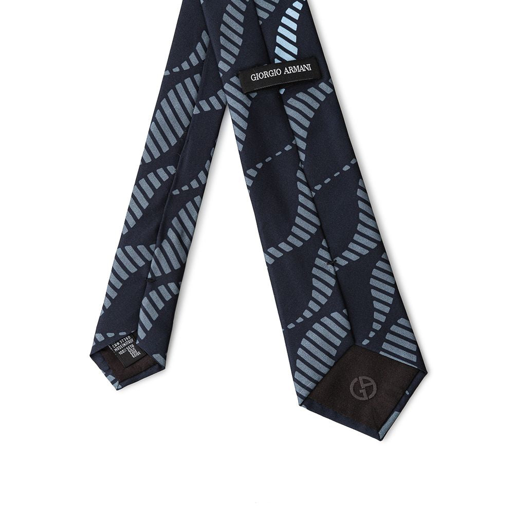 Giorgio Armani Blue Silk Ty