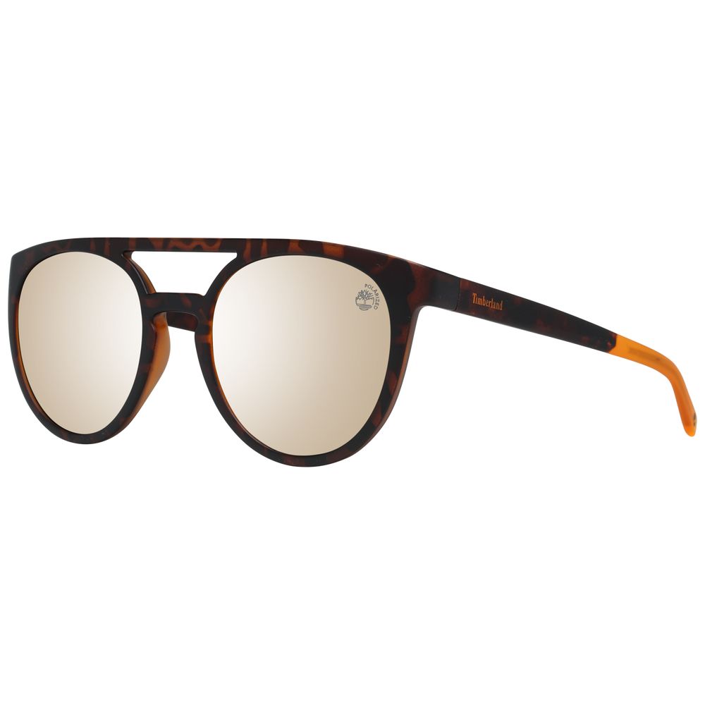 Timberland Brown Plastic Sunglasses