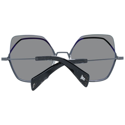 Yohji Yamamoto Black Metal & Plastic Sunglasses
