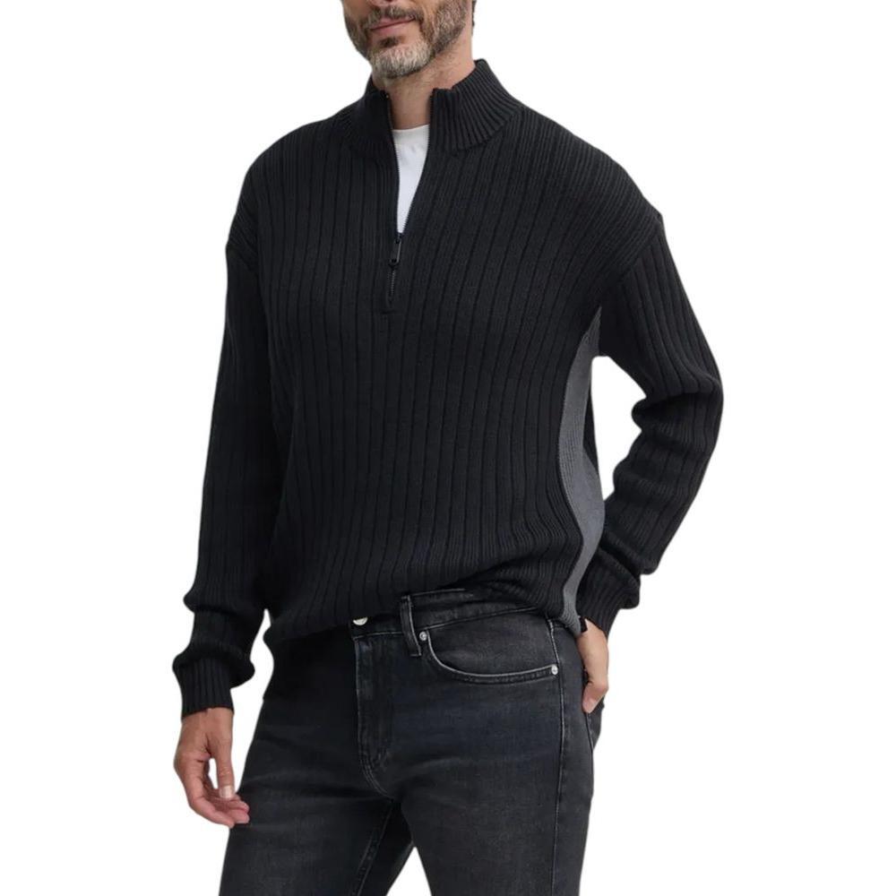 Calvin Klein Jeans Black Cotton Cardigan