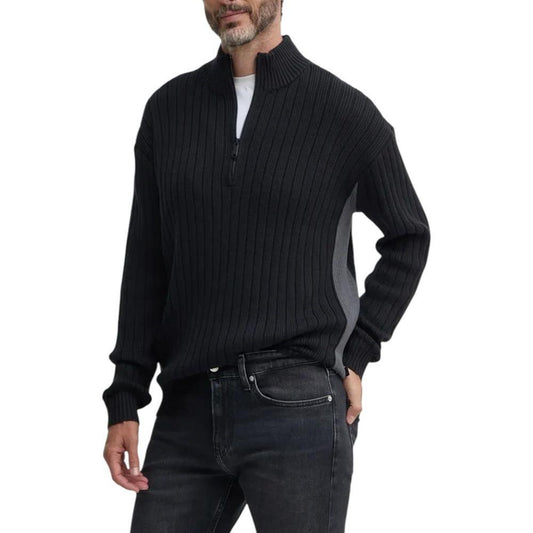 Calvin Klein Jeans Black Cotton Cardigan