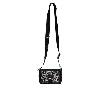 Dolce & Gabbana Multicolor Leopard Jacquard Crossbody Bag