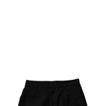 Dolce & Gabbana Black Cotton Casual Mid Waist Chino Shorts