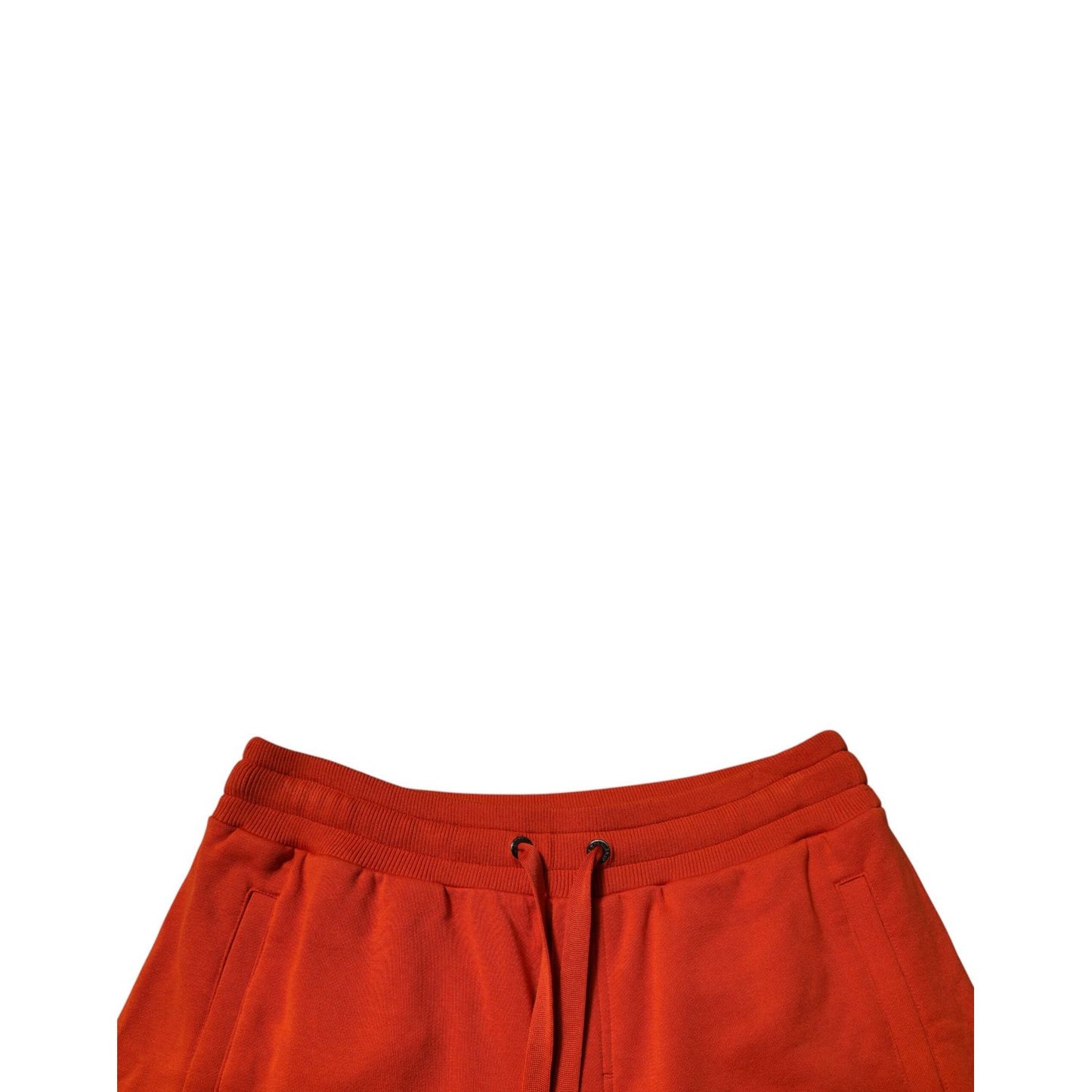 Dolce & Gabbana Red Cotton Blend Mid Waist Men Bermuda Shorts