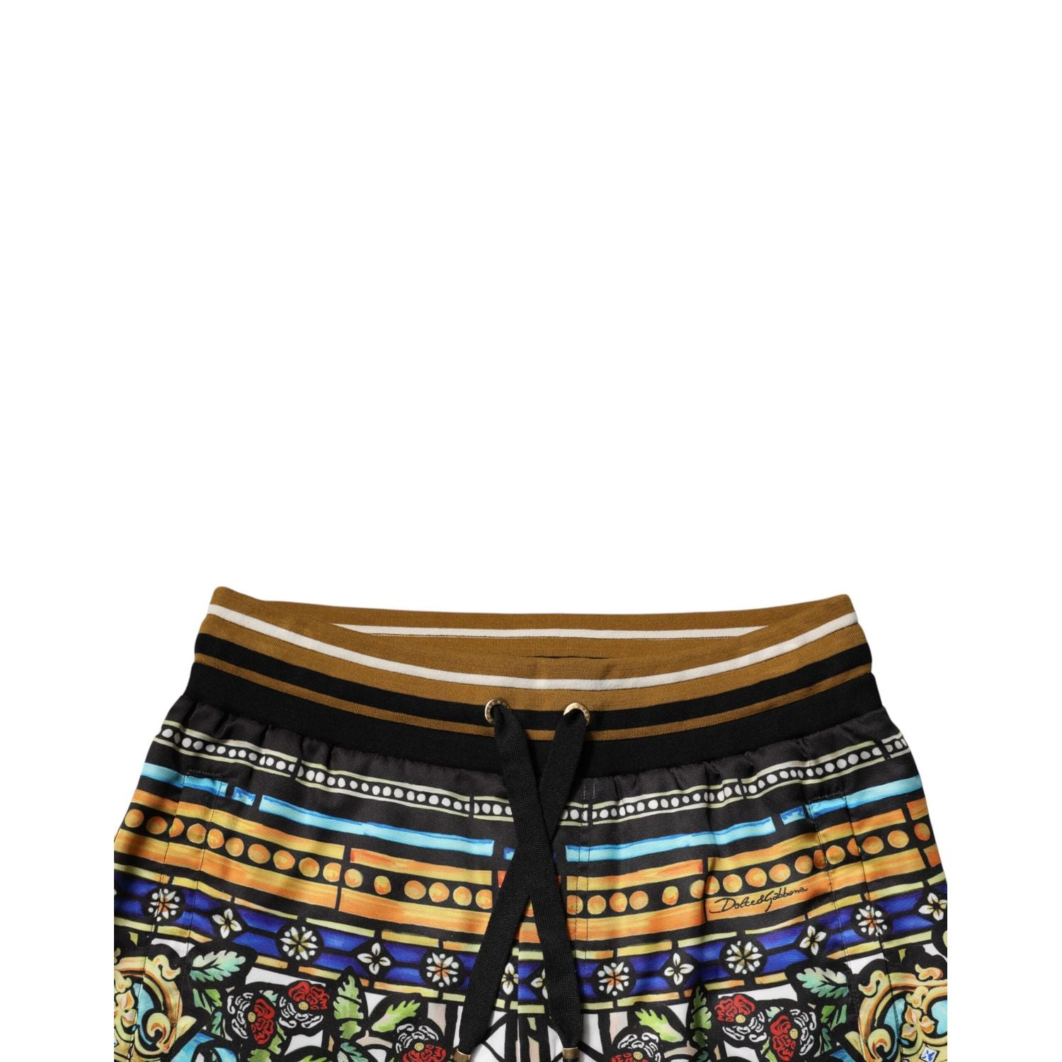 Dolce & Gabbana Multicolor NAPOLEON Jogger Sweatpants Pants