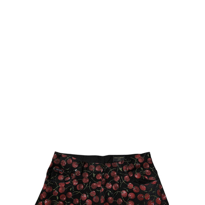 Dolce & Gabbana Black Cherry Cotton Straight Men Denim Jeans