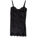 Dolce & Gabbana Black Lace Silk Sleepwear Camisole Top Underwear