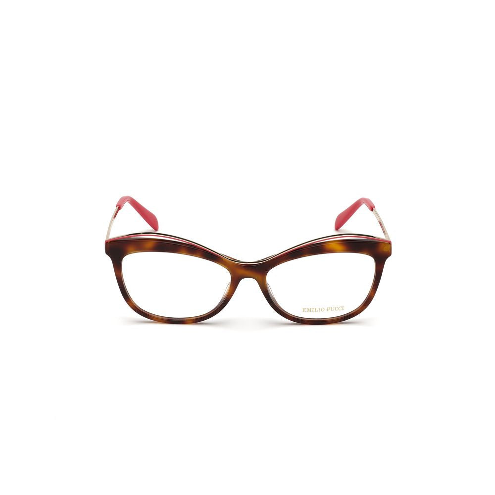 Emilio Pucci Brown Acetate Glasses (Frames)