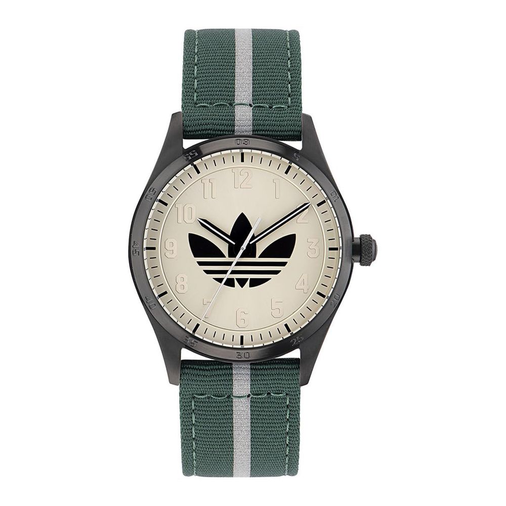 Adidas Green Fabric Sport Watch