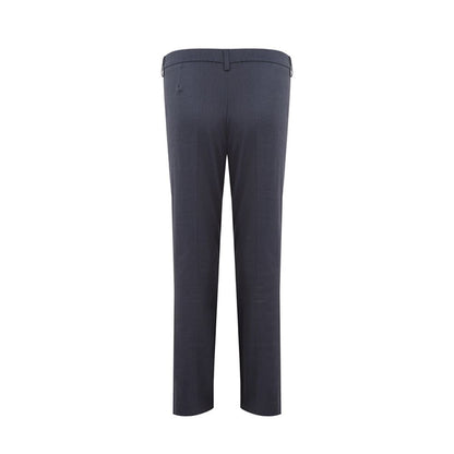 Lardini Blue Linen Casual Pants