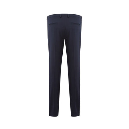 Lardini Blue Wool Dress Pants