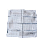 Dolce & Gabbana Sky Blue Polka Dots Square Handkerchief Scarf