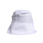 Dolce & Gabbana White Polyester Wide Brim Bucket Hat