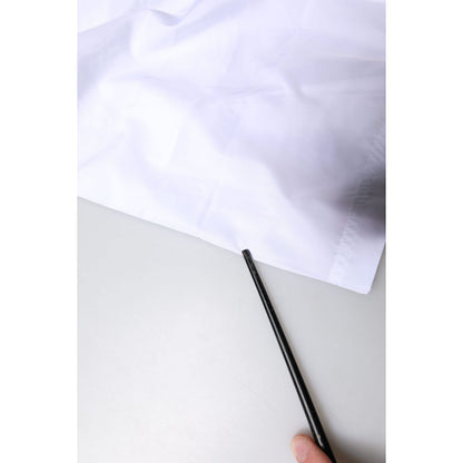 Dolce & Gabbana White Stripes Beachwear Shorts 2 Pc Swimwear