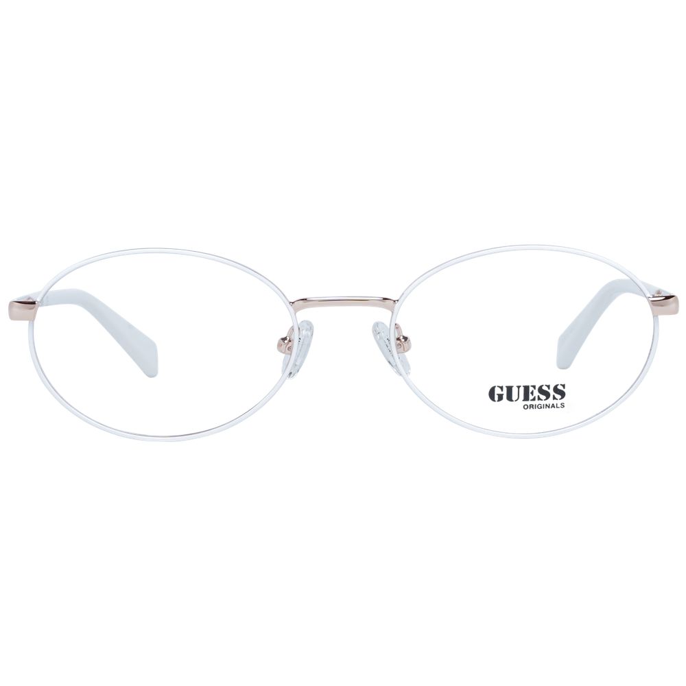 Guess White Metal Glasses (Frames)