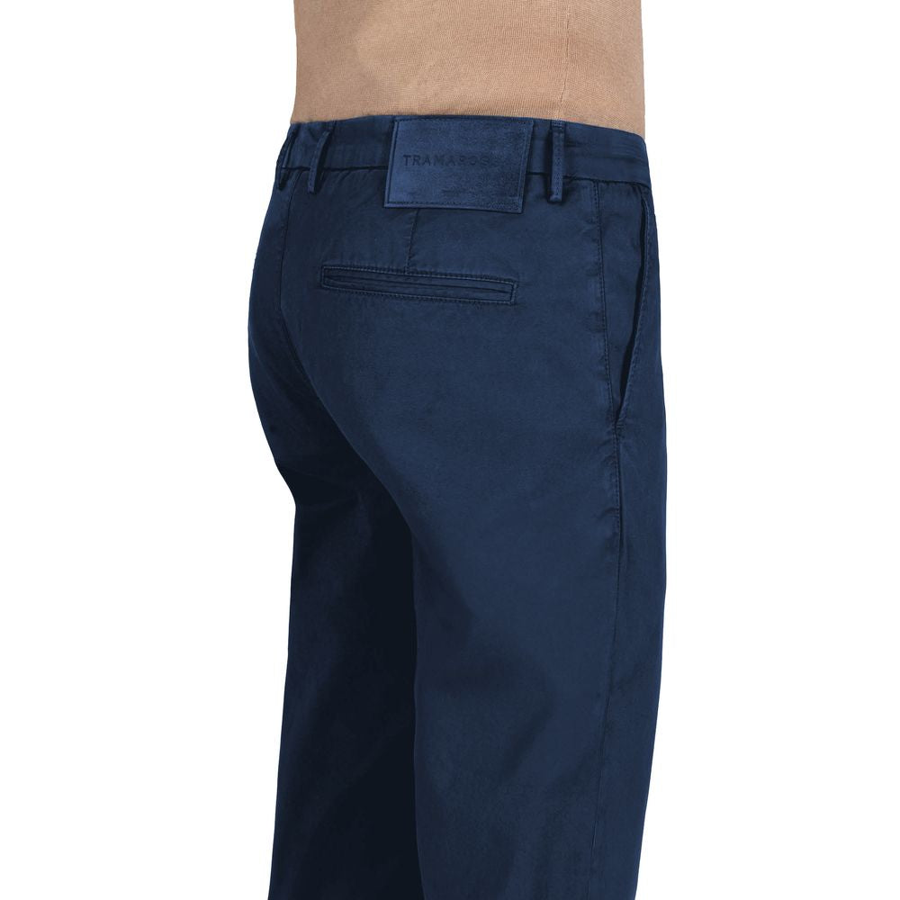 Tramarossa Blue Cotton Pant