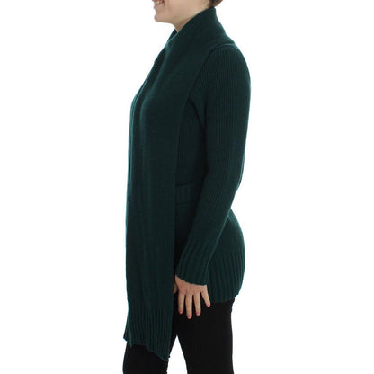 Dolce & Gabbana Green Knitted Cashmere Cardigan