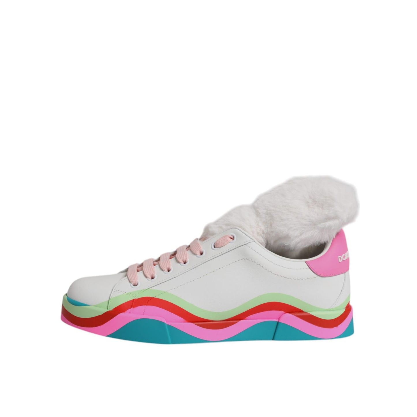 Dolce & Gabbana Multicolor Low Top Trainers Sneakers Shoes