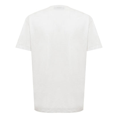 Dsquared² Chic White Cotton Staple Tee