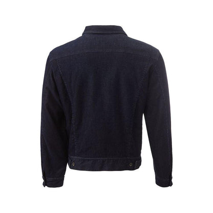 Lardini Blue Cotton Jackets & Coat