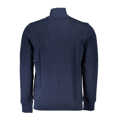 La Martina Blue Cotton Sweatshirt