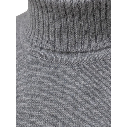 Cruciani Gray Cashmere Turtleneck