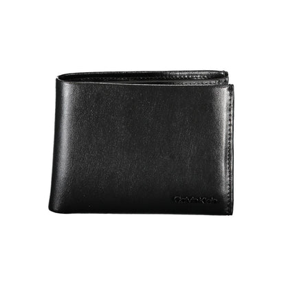 Calvin Klein Nero Leather Men Wallet 1728,67403481248,Accessories,Black,Calvin Klein,Men,New with tags,Wallets - Accessories,Wallets - Wallets - Accessories