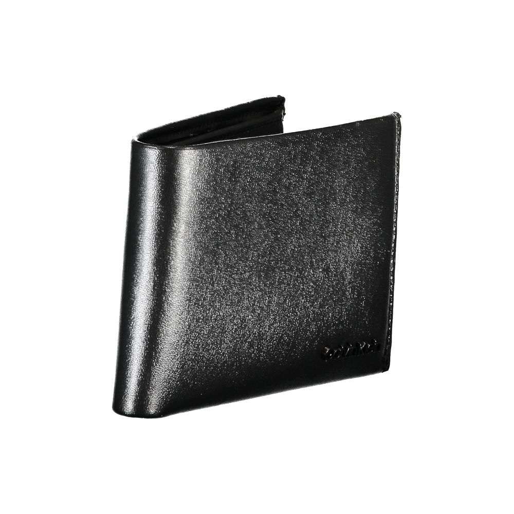 Calvin Klein Nero Leather Men Wallet 1728,67403481248,Accessories,Black,Calvin Klein,Men,New with tags,Wallets - Accessories,Wallets - Wallets - Accessories