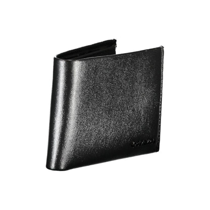 Calvin Klein Nero Leather Men Wallet 1728,67403481248,Accessories,Black,Calvin Klein,Men,New with tags,Wallets - Accessories,Wallets - Wallets - Accessories
