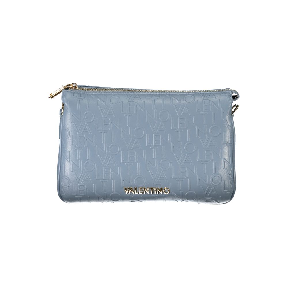 Mario Valentino Light Blue Polyethylene Women Handbag