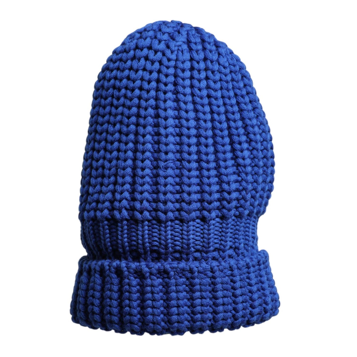 Dolce & Gabbana Blue Wool Knitted Winter Beanie Hat