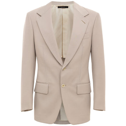 Tom Ford Beige Wool Blazer