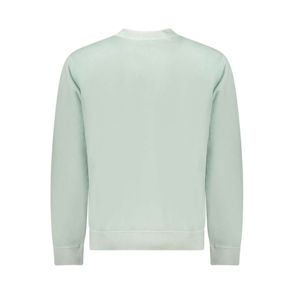 Hugo Boss Green Cotton Men Sweater
