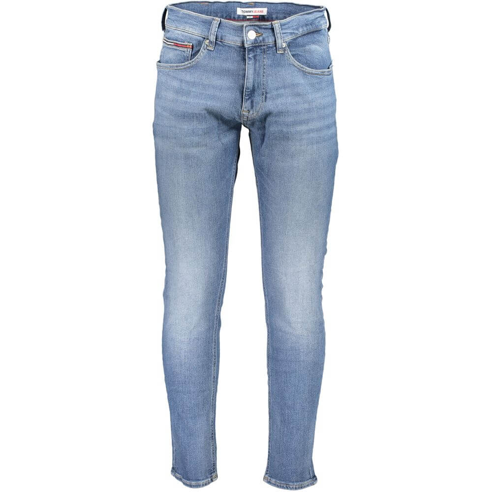 Tommy Hilfiger Blue Cotton Men Jeans