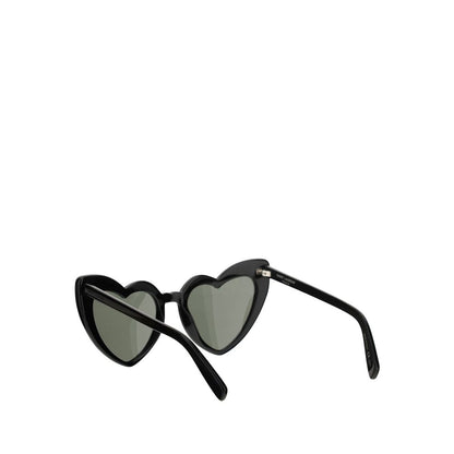 Saint Laurent Black Acetate Sunglasses