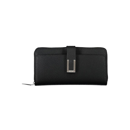 Calvin Klein Nero Polyurethane Women Wallet 1728,67403481248,Accessories,Black,Calvin Klein,New with tags,Wallets - Accessories,Wallets - Wallets - Accessories,Women
