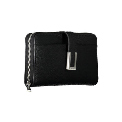Calvin Klein Nero Polyurethane Women Wallet 1728,67403481248,Accessories,Black,Calvin Klein,New with tags,Wallets - Accessories,Wallets - Wallets - Accessories,Women