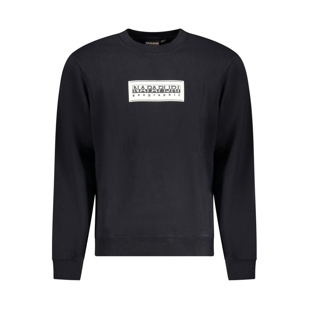 Napapijri Black Cotton Sweatshirt