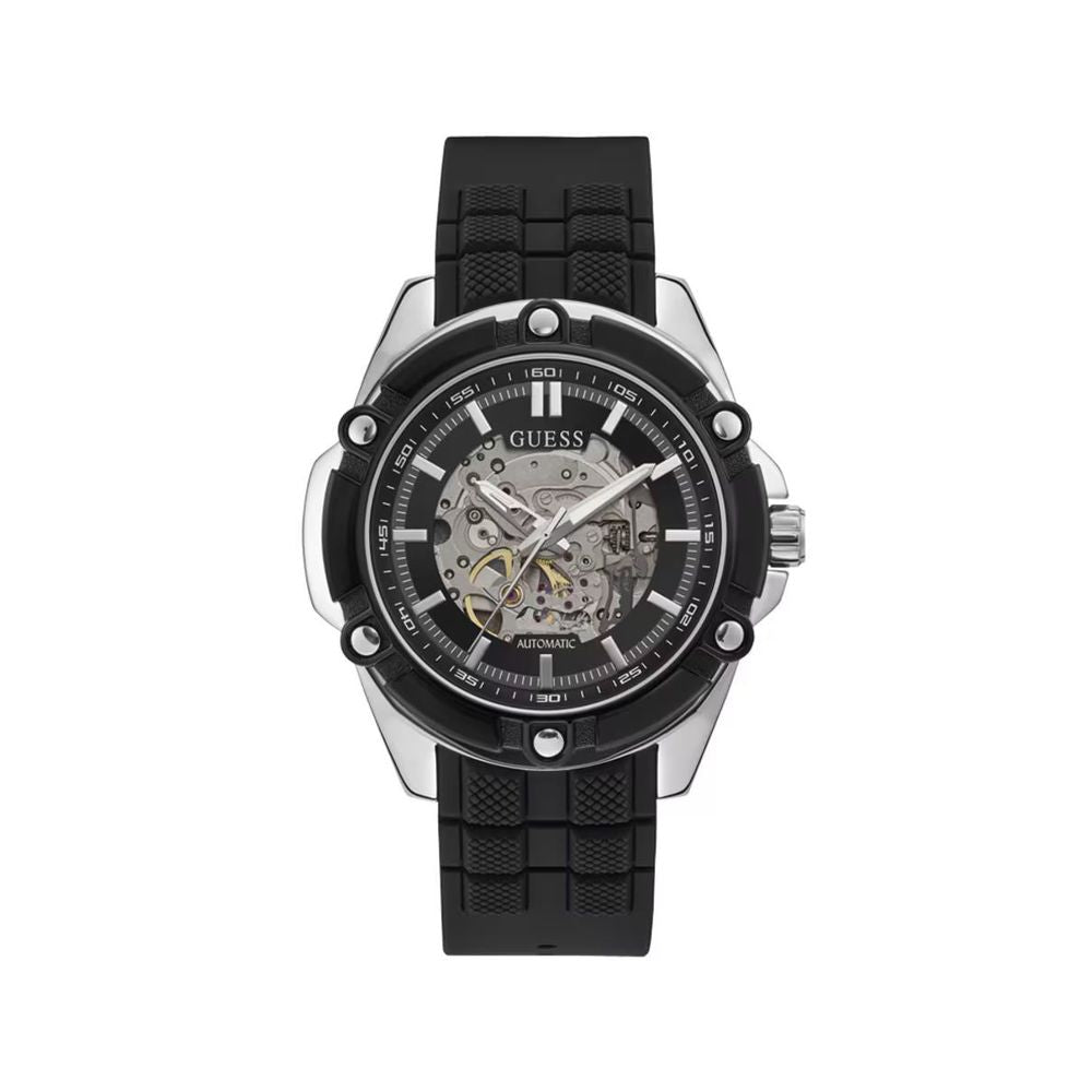 Guess Black Synthetic Sport Watch